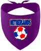 Netherlands Soccer Pet Bandana