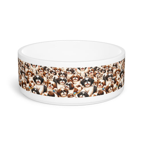 Ceramic Pet Bowl – 16 oz Dog Feeding Bowl