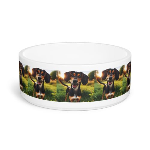 Ceramic Pet Bowl – 16 oz Dog Feeding Bowl