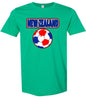 New Zealand Soccer Adult Gildan Soft Shirt