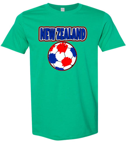 New Zealand Soccer Adult Gildan Soft Shirt