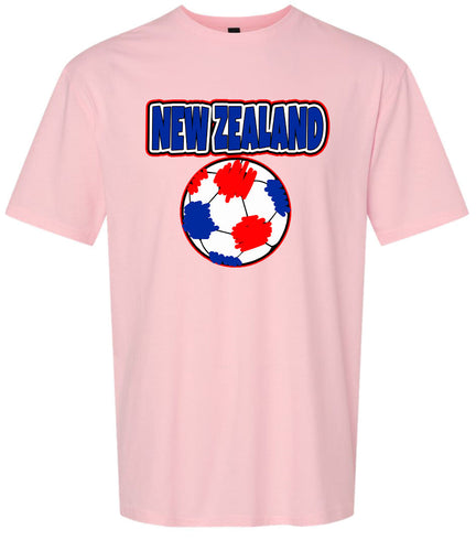 New Zealand Soccer Adult Gildan Soft Shirt