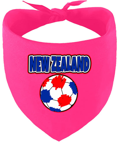 New Zealand Soccer Pet Bandana