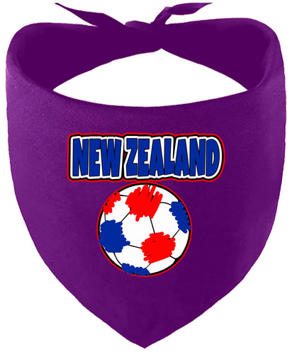 New Zealand Soccer Pet Bandana