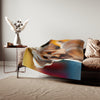 Sweatshirt Blanket – Plush Fleece Throw, 2 Size Options