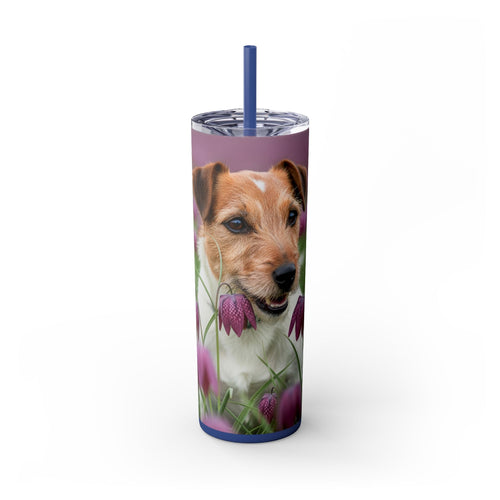 Skinny Tumbler with Straw – 20 oz Stainless Steel Cup