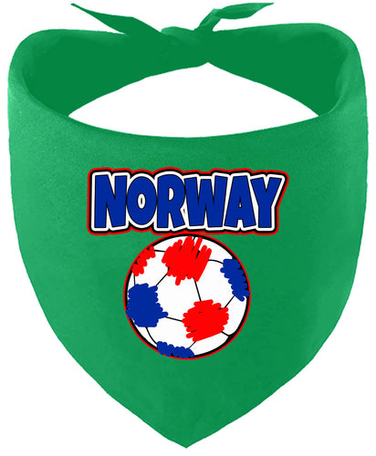Norway Soccer Pet Bandana
