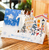 Christmas Card Wholesale Creative 3D Stereo Greeting Card Holiday Wish Card Kindergarten Handmade Greeting Card