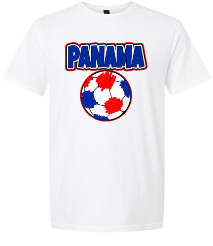 Panama Soccer Adult Gildan Soft Shirt