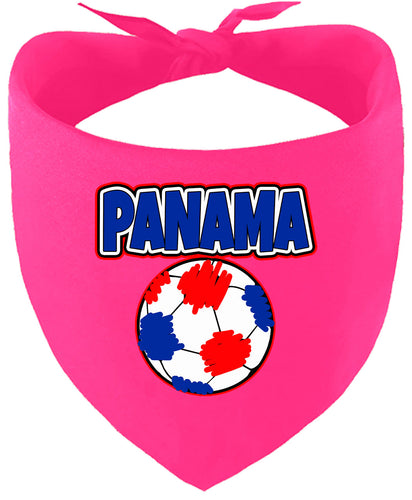 Panama Soccer Pet Bandana
