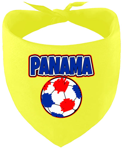 Panama Soccer Pet Bandana