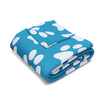 Cozy Paw Print Arctic Human Fleece Blanket