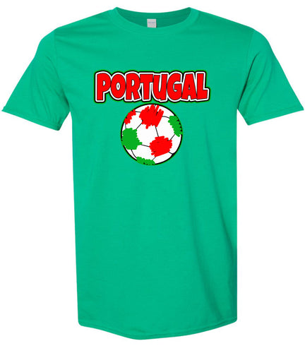 Portugal Soccer Children's Gildan Soft Shirt