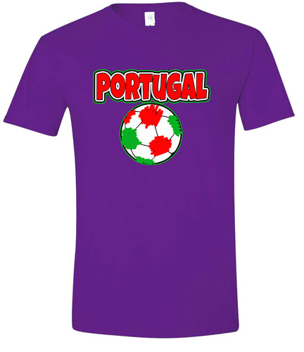 Portugal Soccer Children's Gildan Soft Shirt