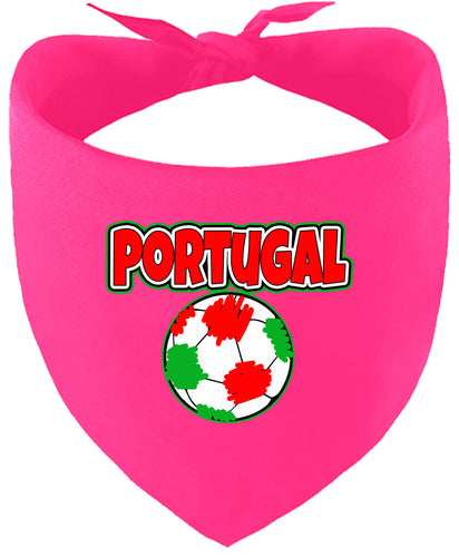 Portugal Soccer Pet Bandana