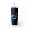 Skinny Tumbler with Straw – 20 oz Stainless Steel Cup