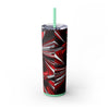 Skinny Tumbler with Straw – 20 oz Stainless Steel Cup