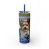 Skinny Tumbler with Straw – 20 oz Stainless Steel Cup
