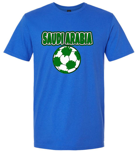 Saudi Arabia Soccer Children's Gildan Soft Shirt