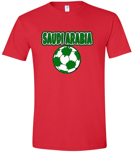 Saudi Arabia Soccer Children's Gildan Soft Shirt