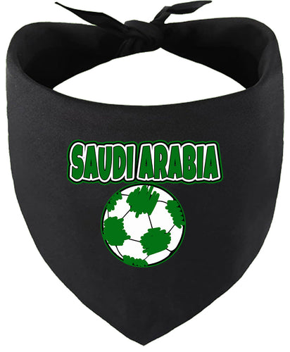 Saudi Arabia Soccer Pet Bandana