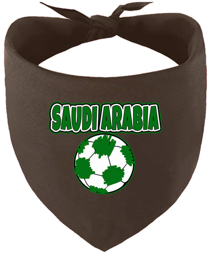 Saudi Arabia Soccer Pet Bandana