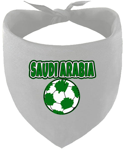 Saudi Arabia Soccer Pet Bandana