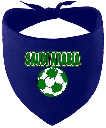 Saudi Arabia Soccer Pet Bandana