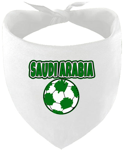 Saudi Arabia Soccer Pet Bandana