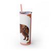 Skinny Tumbler with Straw – 20 oz Stainless Steel Cup