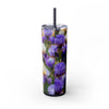 Skinny Tumbler with Straw – 20 oz Stainless Steel Cup