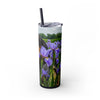 Skinny Tumbler with Straw – 20 oz Stainless Steel Cup