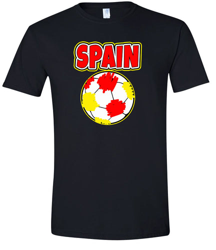 Spain Soccer Children's Gildan Soft Shirt