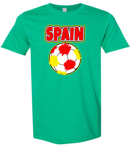 Spain Soccer Children's Gildan Soft Shirt