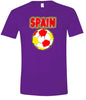 Spain Soccer Adult Gildan Soft Shirt
