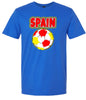 Spain Soccer Adult Gildan Soft Shirt