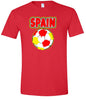 Spain Soccer Children's Gildan Soft Shirt