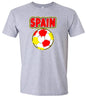 Spain Soccer Adult Gildan Soft Shirt