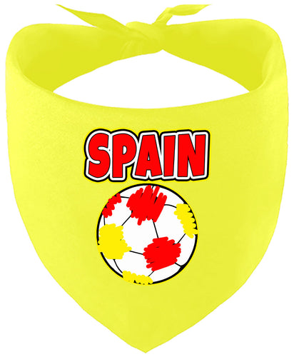 Spain Soccer Pet Bandana