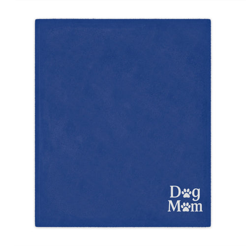 Dog Mom Minky Blanket