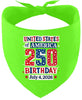USA 250th Birthday Pet Bandana