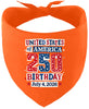 USA 250th Birthday Pet Bandana