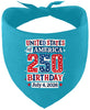 USA 250th Birthday Pet Bandana