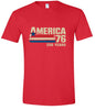 America 76 Adult Gildan Soft Shirt