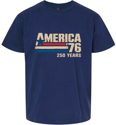 America 76 Adult Gildan Soft Shirt