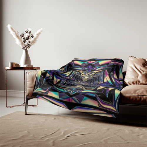 Sweatshirt Blanket – Plush Fleece Throw, 2 Size Options