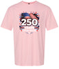 250 Years Celebration Adult Gildan Soft Shirt