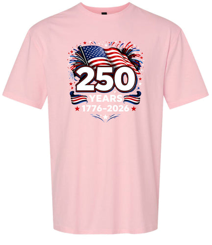 250 Years Celebration Adult Gildan Soft Shirt