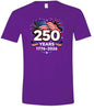 250 Years Celebration Adult Gildan Soft Shirt