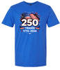 250 Years Celebration Adult Gildan Soft Shirt